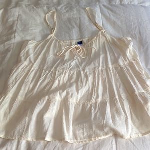 Baby doll tank top